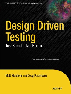 cover image of Design Driven Testing